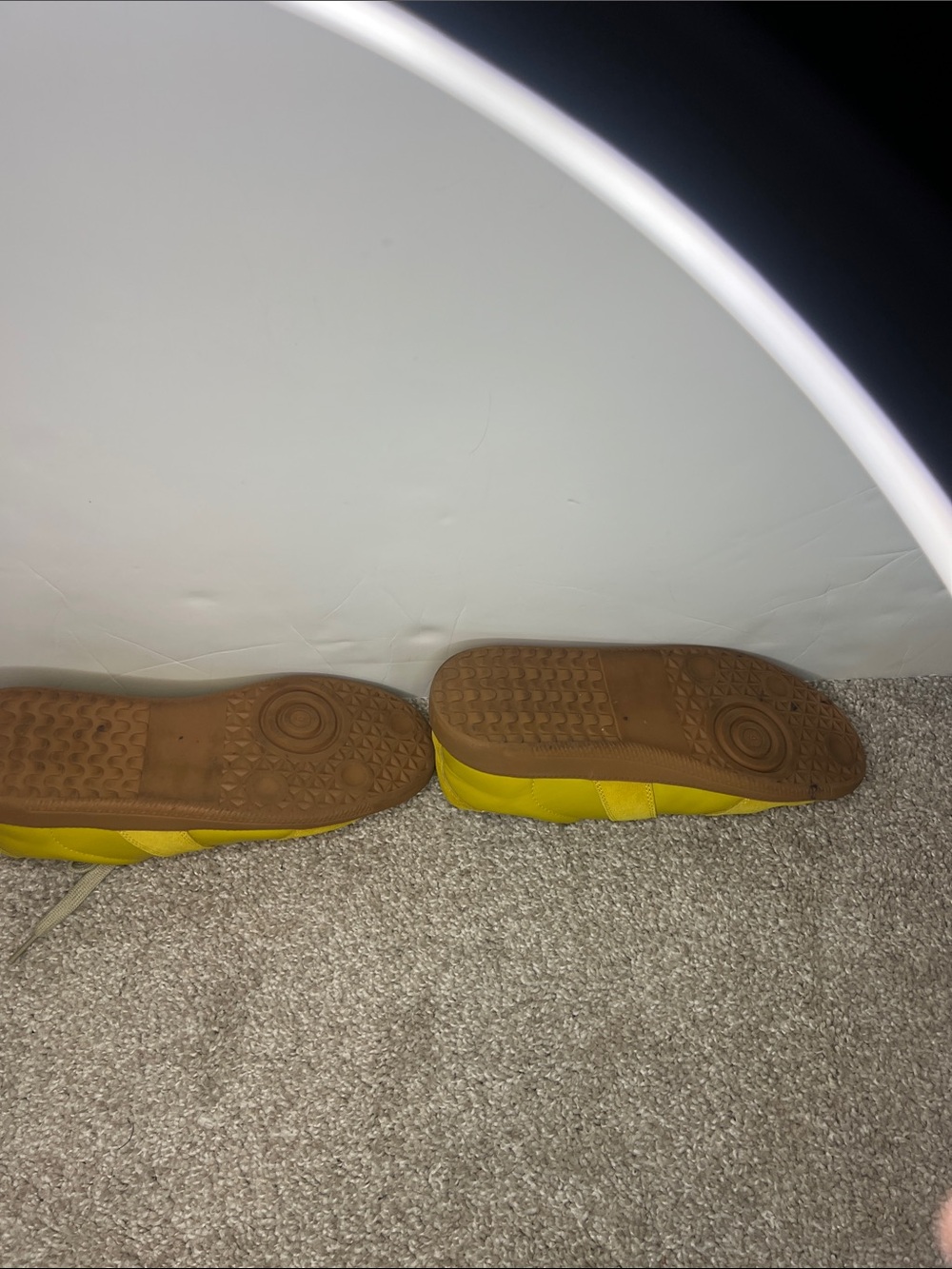 Steve Madden Bright Yellow Suede & Leather Low-Top Sneakers - Picture 7 of 8